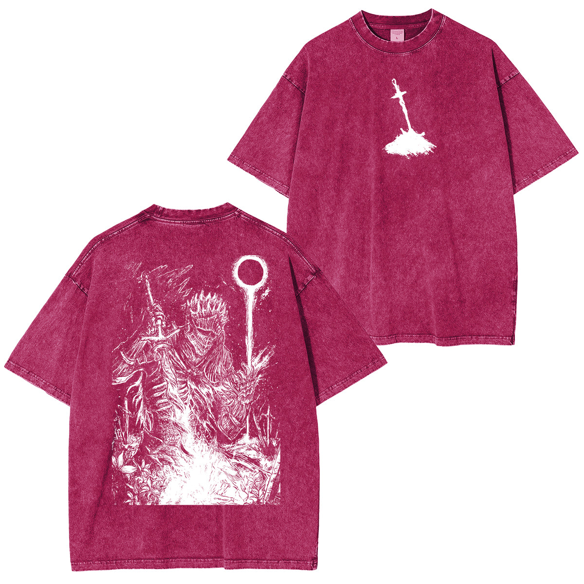 Dark Soul v2 Unisex Washed T-Shirt