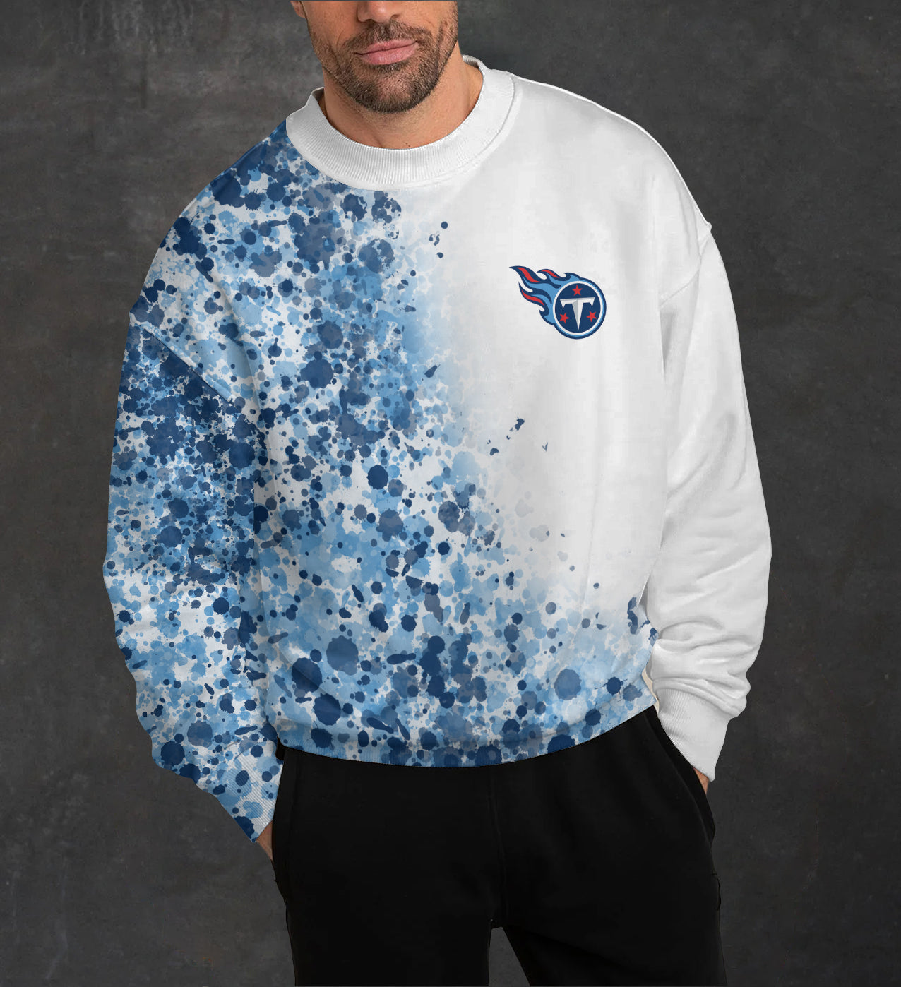 Tennessee Titans 3D Limited Edition Crew Neck sweatshirt