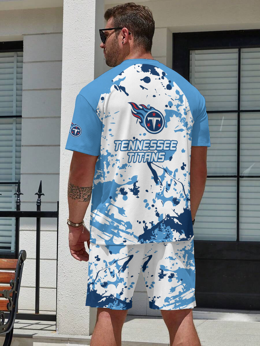 Tennessee Titans Limited Edition Top And Shorts Two-Piece Suits