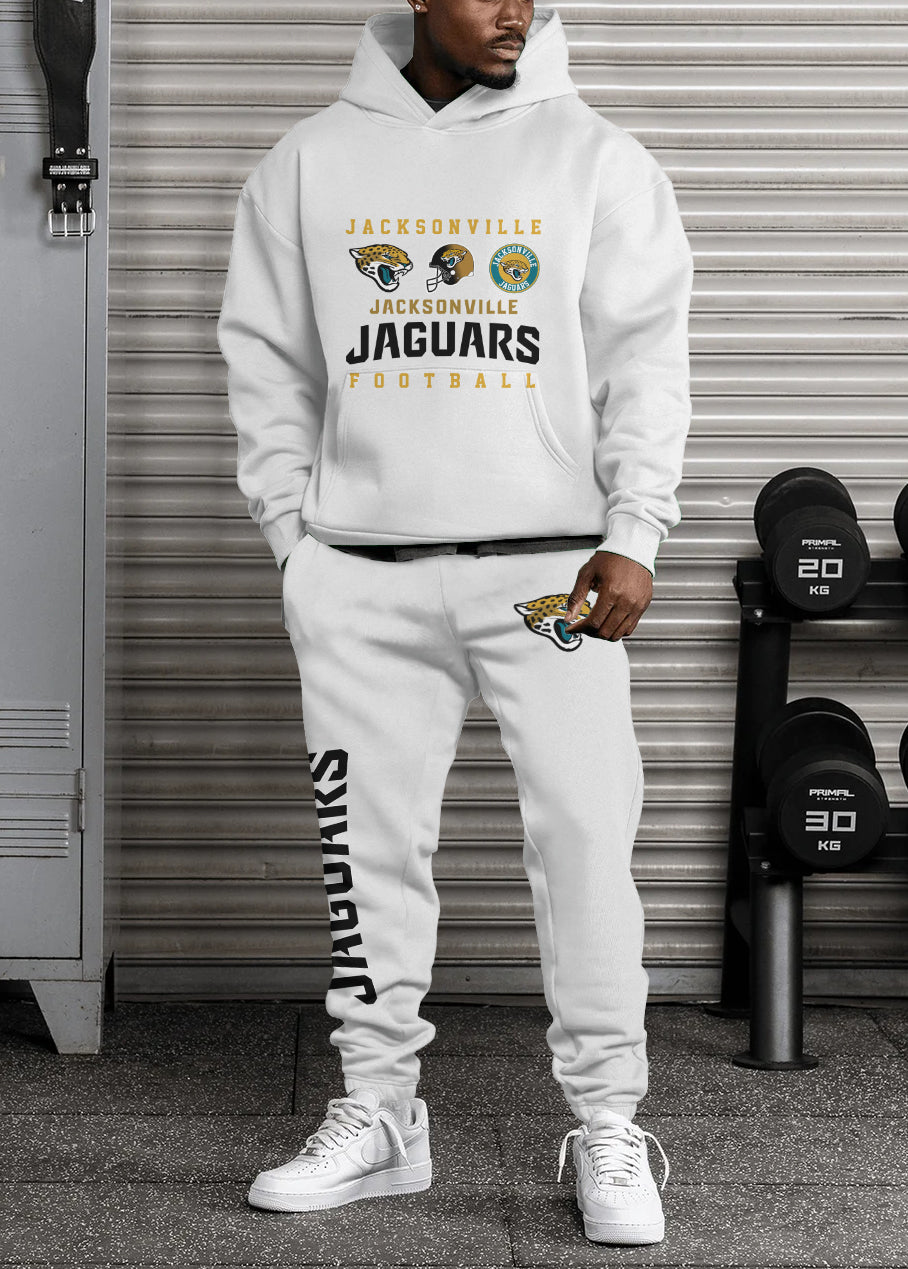 Jacksonville Jaguars 3D Printed Pullover Hoodie And Sweatpant 2pcs Tracksuits