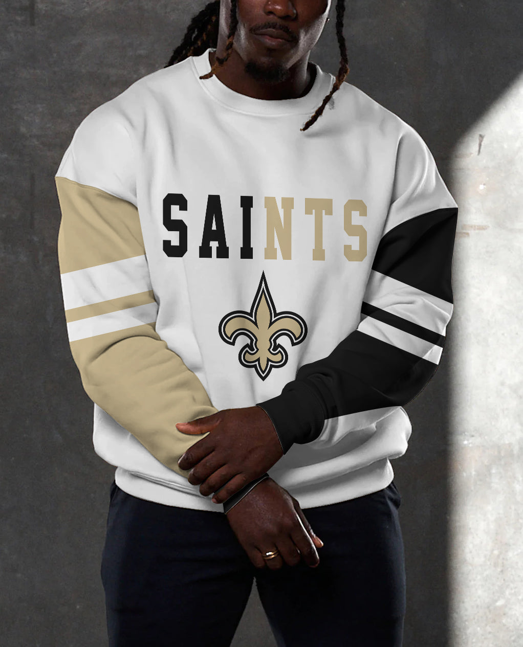 New Orleans Saints 3D Limited Edition Crew Neck sweatshirt