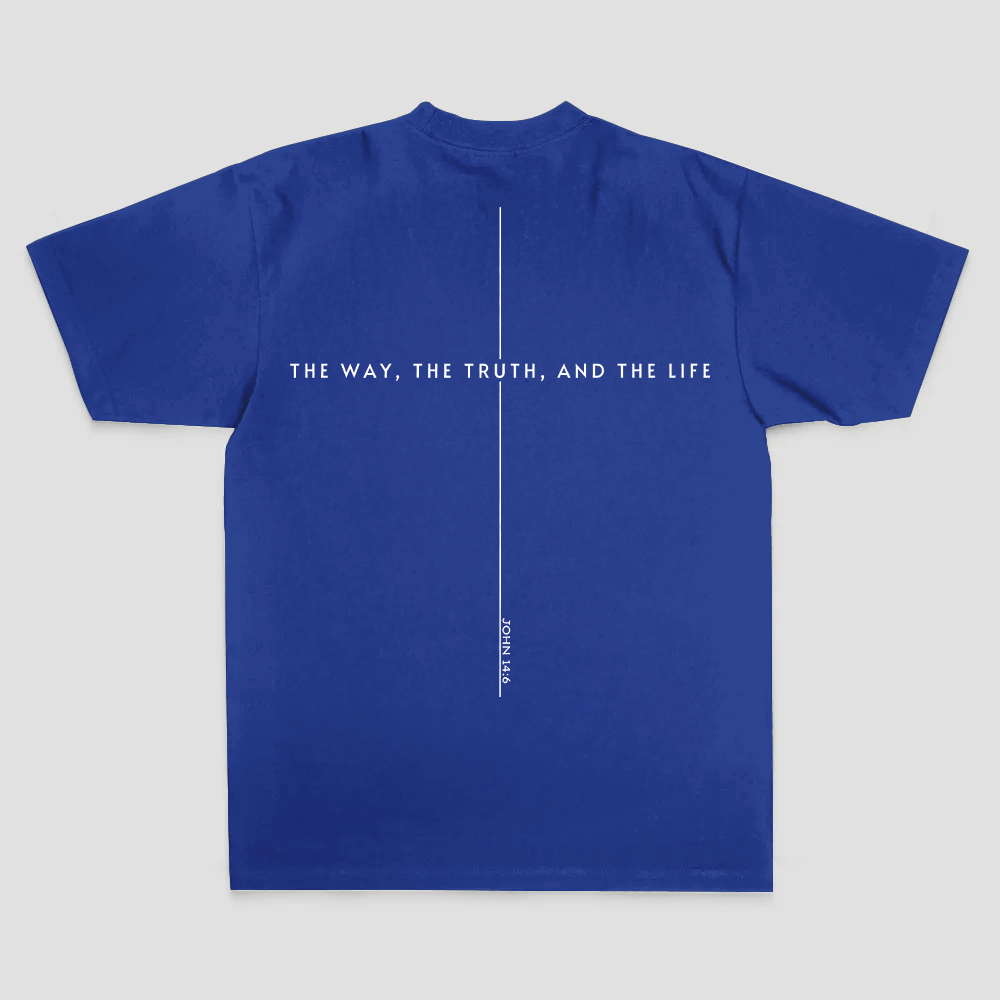 The Way The Truth And The Life Printed Men's T-shirt