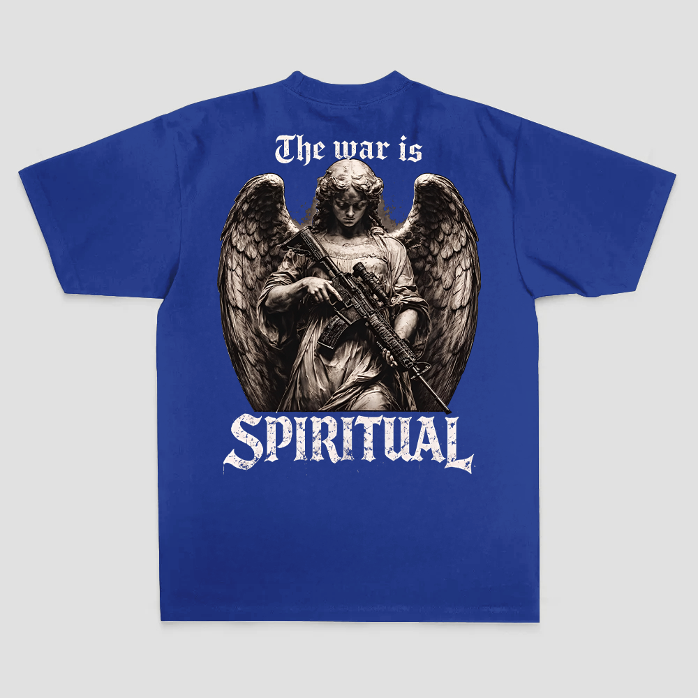 The War Is Spiritual Printed Men's T-shirt