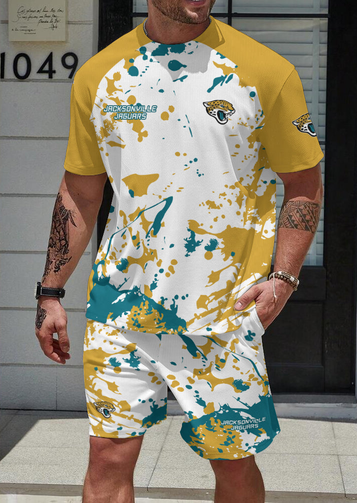 Jacksonville Jaguars Limited Edition Top And Shorts Two-Piece Suits