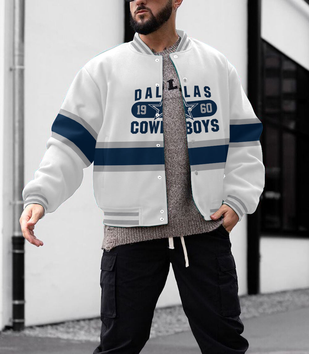 Dallas Cowboys  Men's Limited Edition Full-Snap Casual Jacket