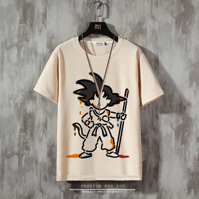Men's Fashion Print Casual Short Sleeve T-Shirt