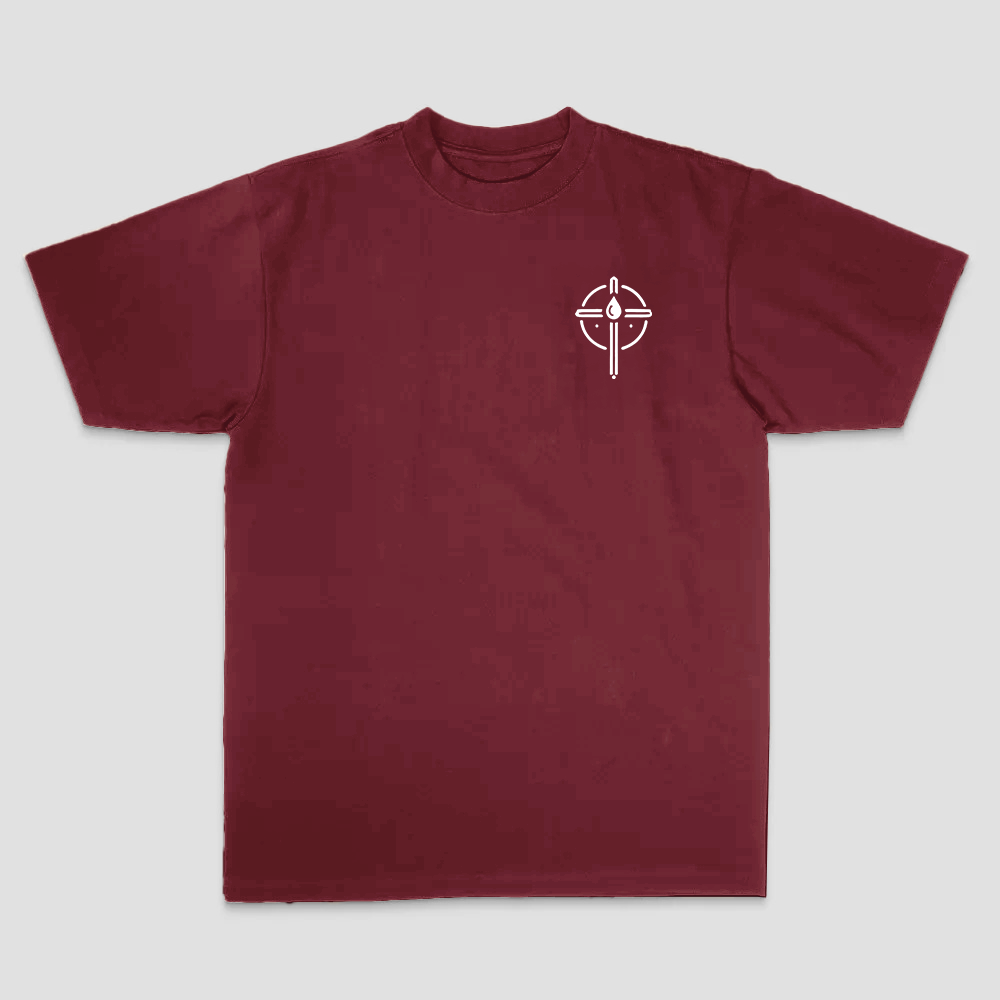 Fear Not, 2 Tim 1:7 Printed Men's T-shirt