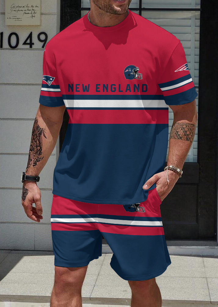 New England Patriots Limited Edition Top And Shorts Two-Piece Suits