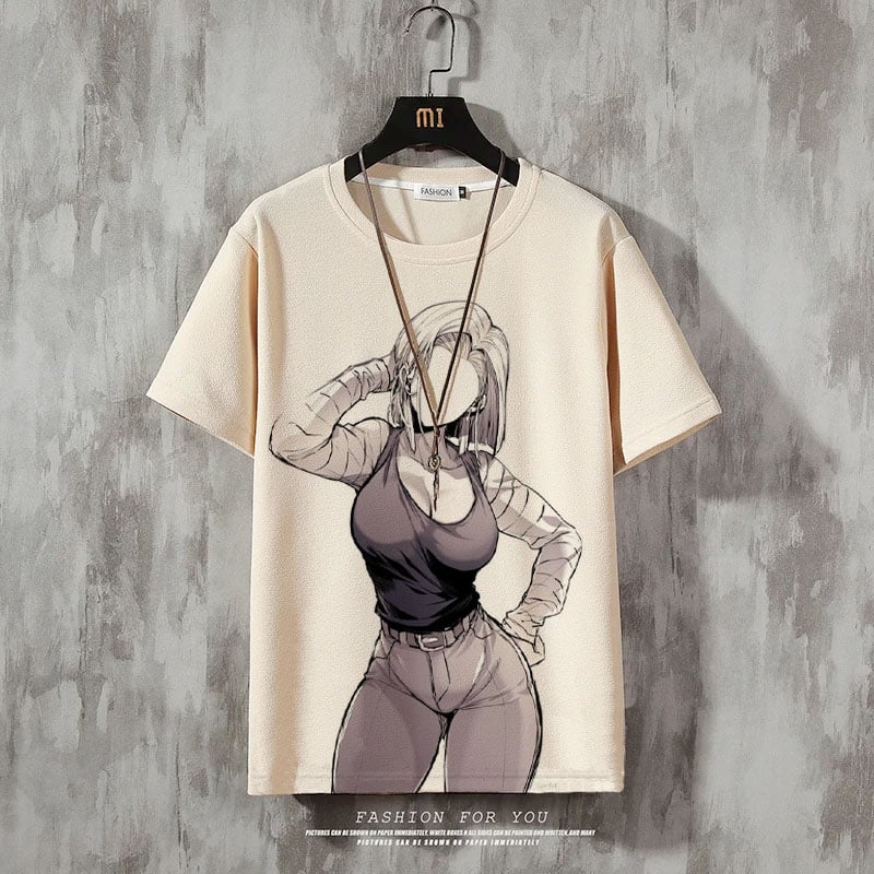 Men's Fashion Print Casual Short Sleeve T-Shirt
