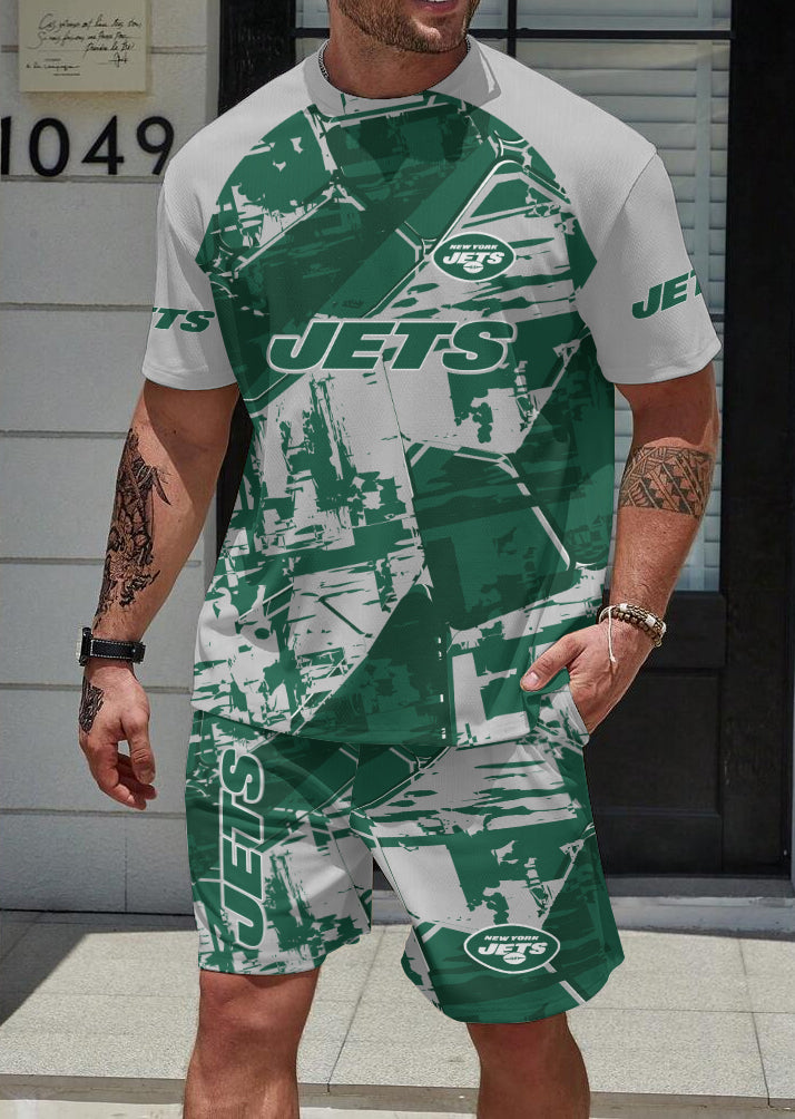 New York Jets Limited Edition Top And Shorts Two-Piece Suits
