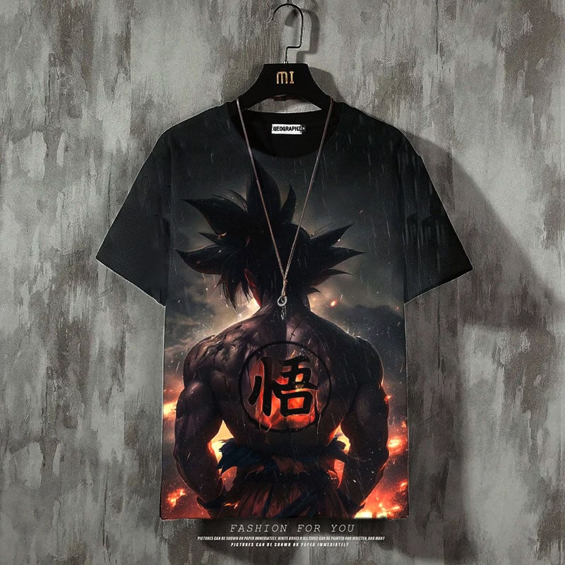 Men's Fashion Print Casual Short Sleeve T-Shirt
