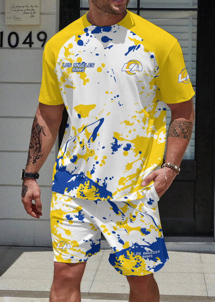 Los Angeles Rams Limited Edition Top And Shorts Two-Piece Suits