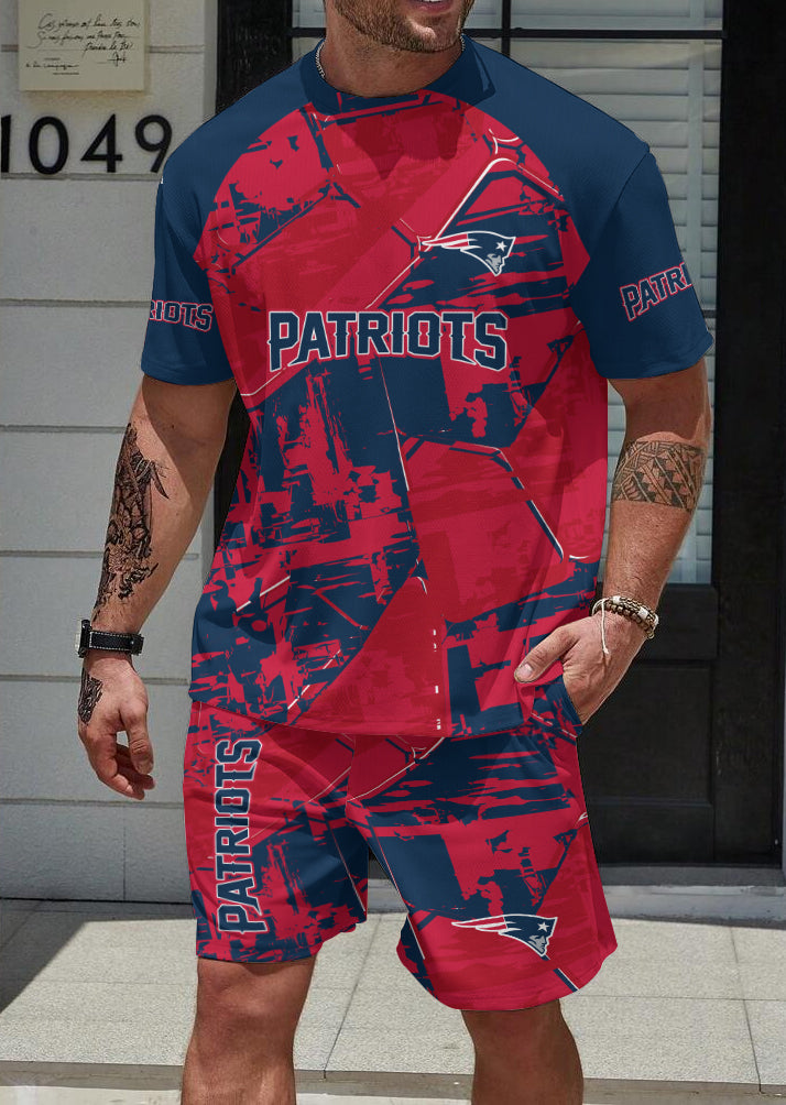 New England Patriots Limited Edition Top And Shorts Two-Piece Suits