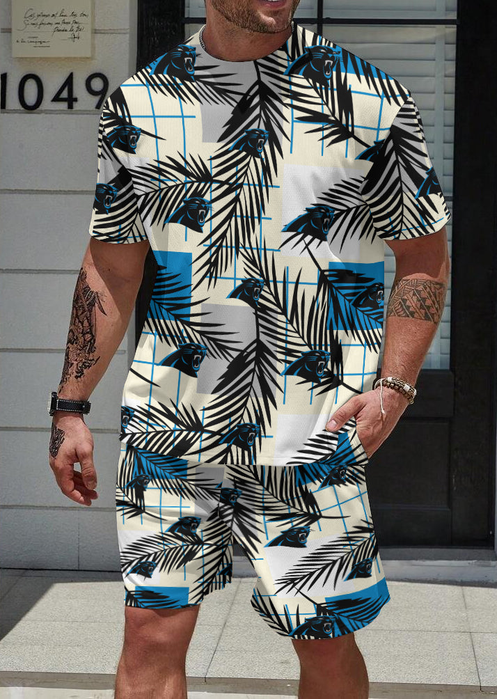 Carolina Panthers Limited Edition Top And Shorts Two-Piece Suits