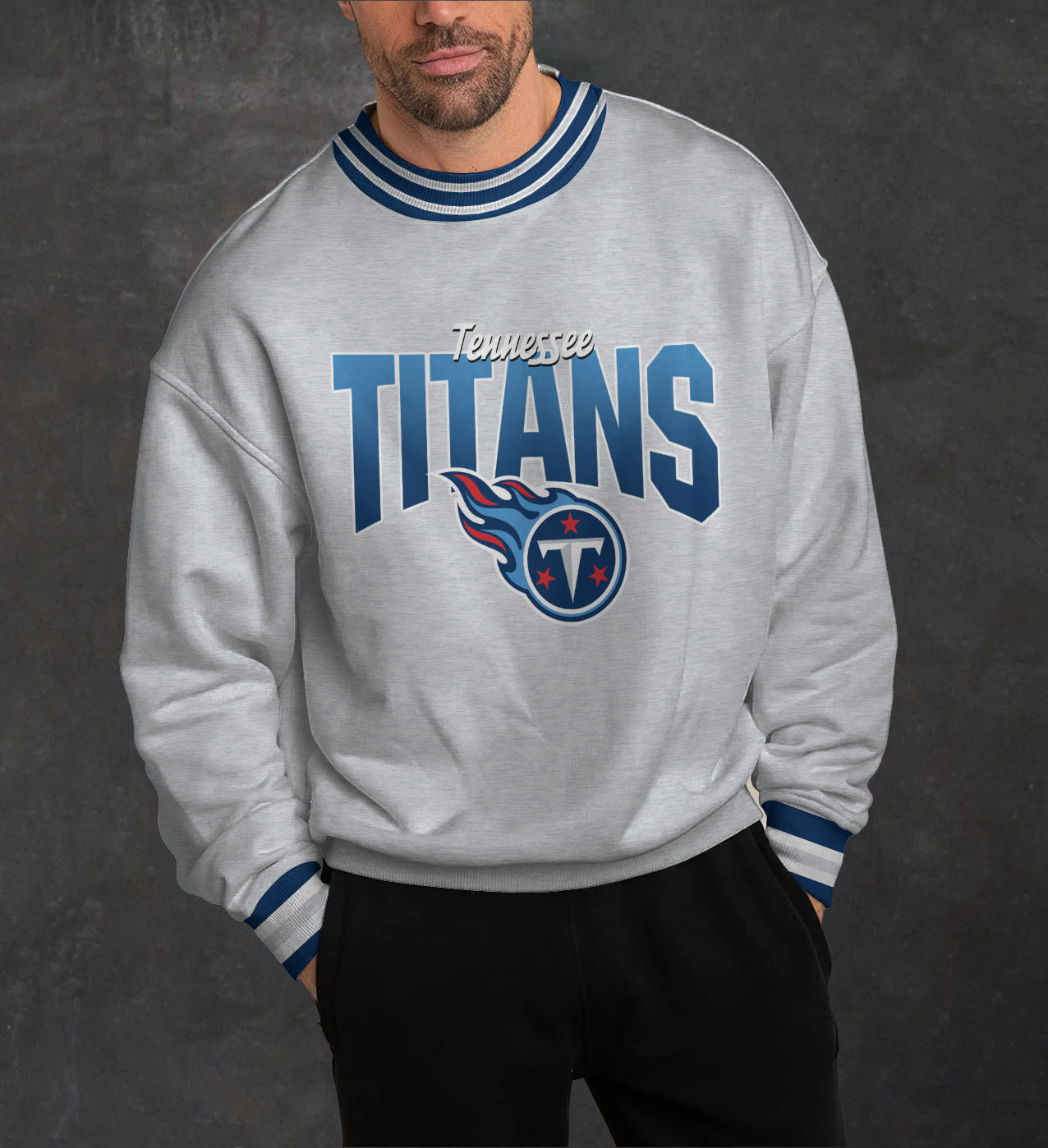 Tennessee Titans 3D Limited Edition Crew Neck sweatshirt