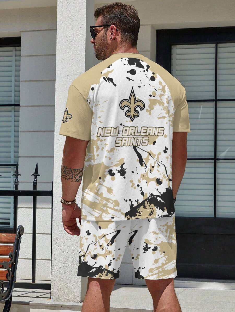 New Orleans Saints Limited Edition Top And Shorts Two-Piece Suits