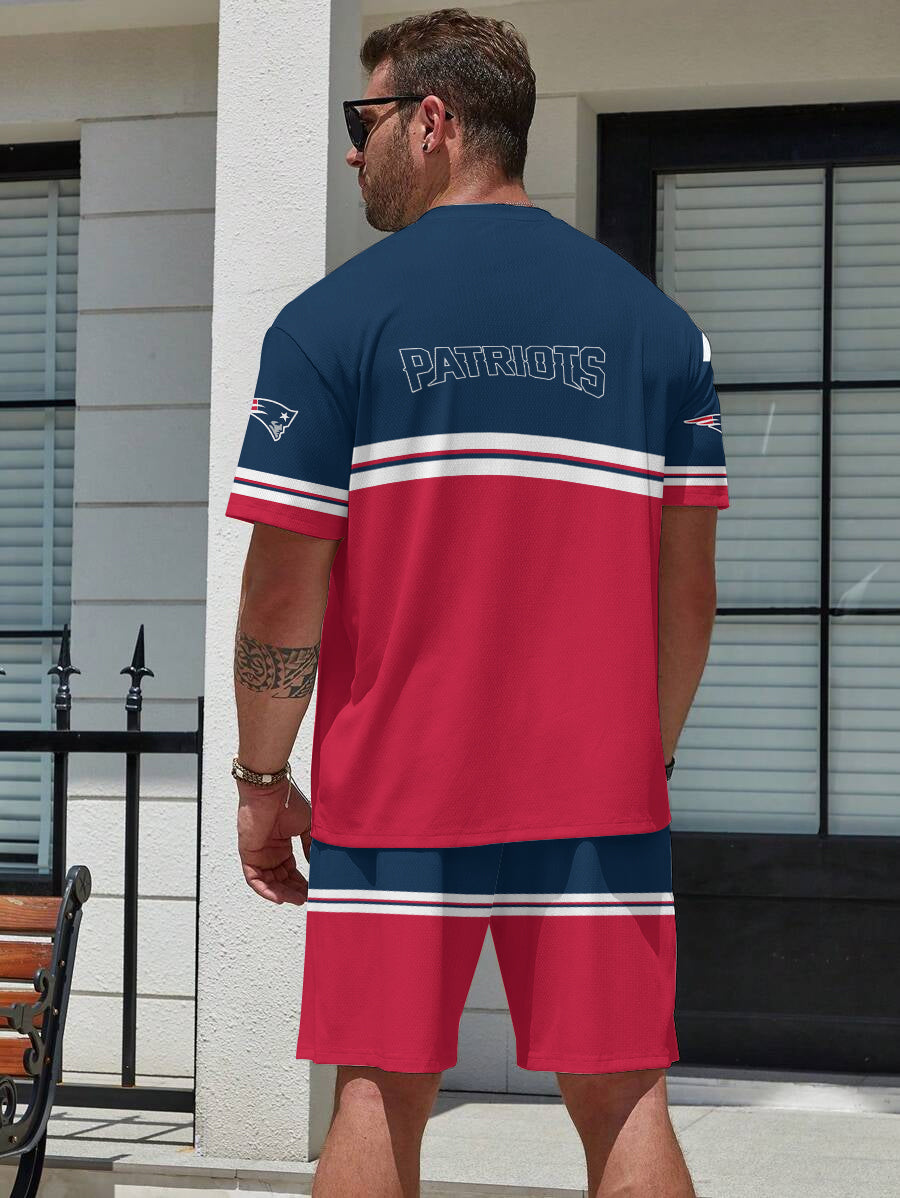 New England Patriots Limited Edition Top And Shorts Two-Piece Suits