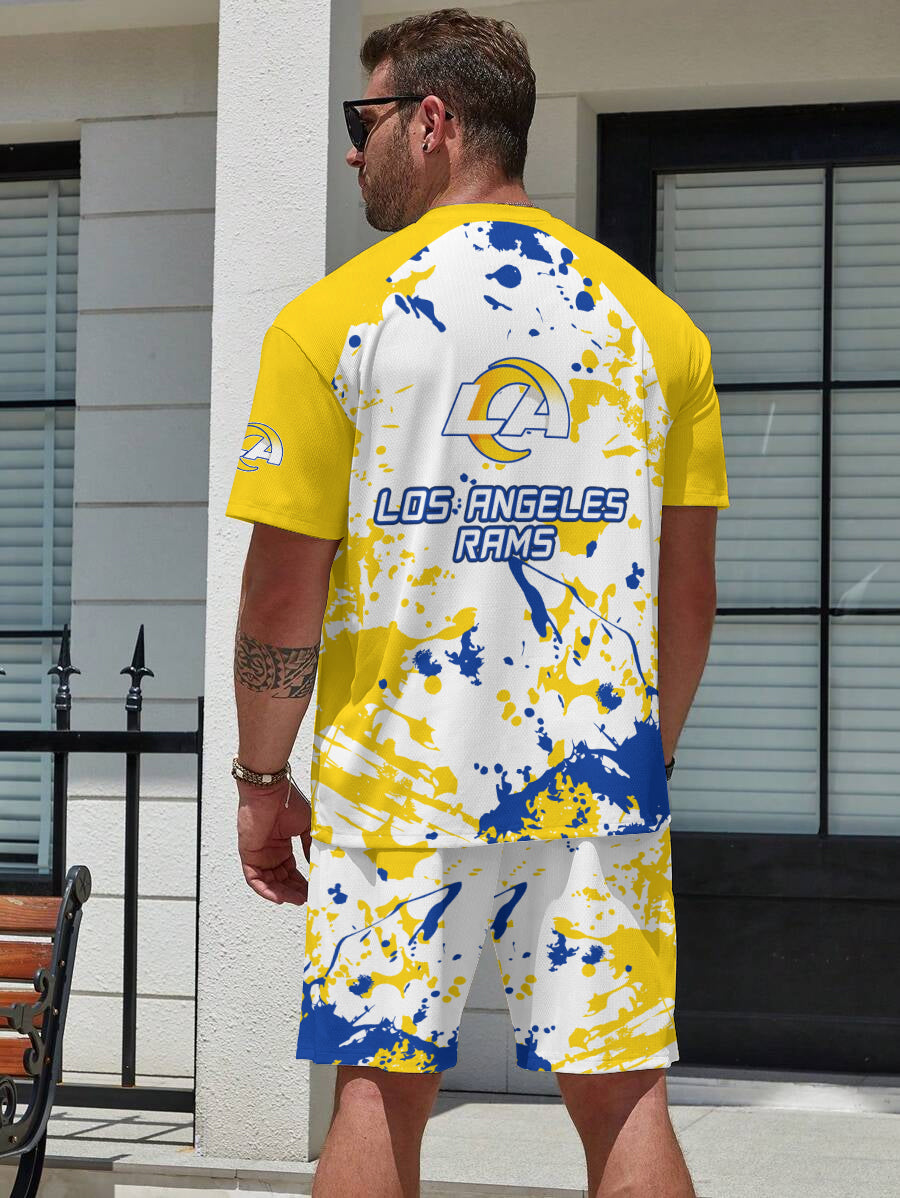Los Angeles Rams Limited Edition Top And Shorts Two-Piece Suits