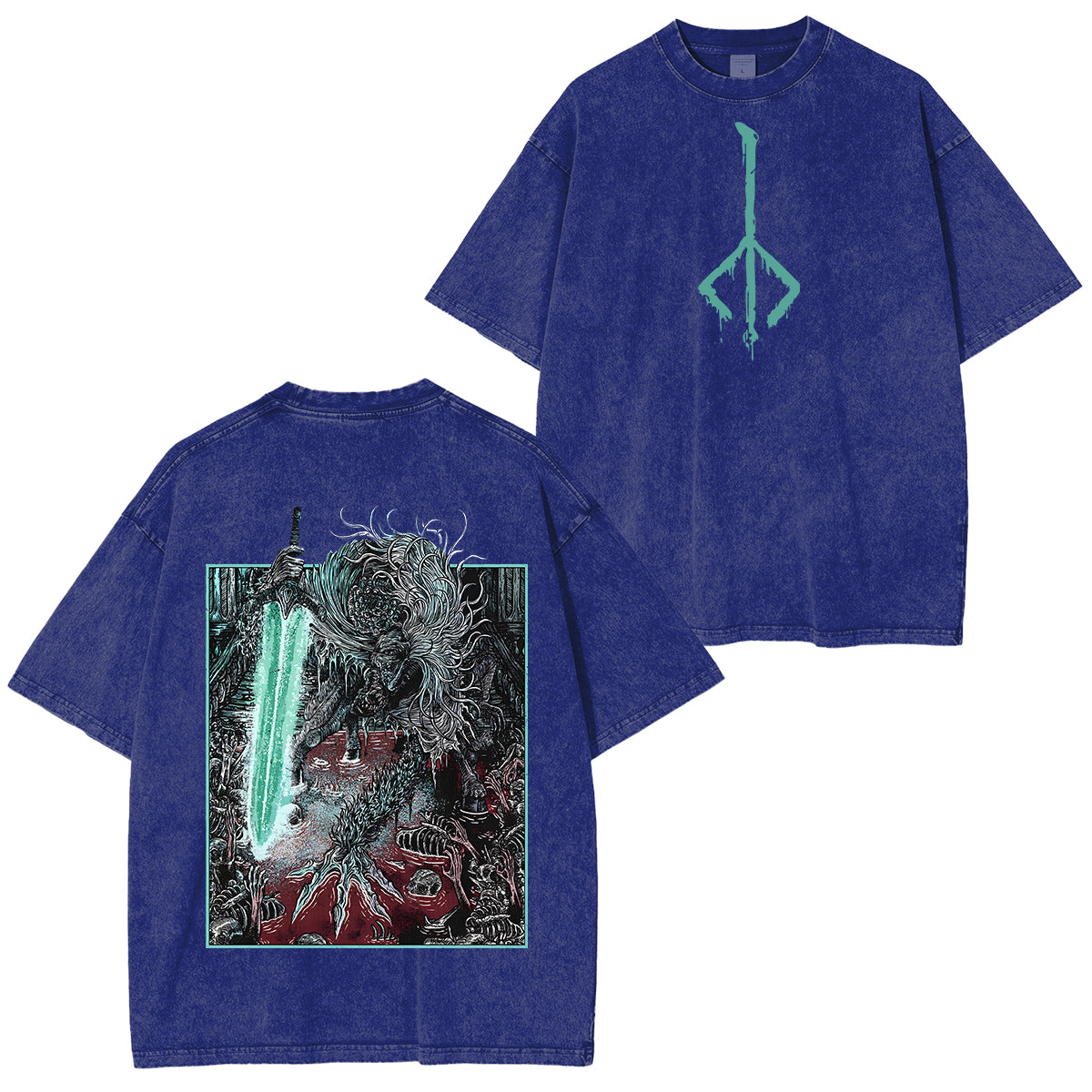 Bloodborne Ludwig The Accursed Holy Blade Grim Unisex Washed T-Shirt