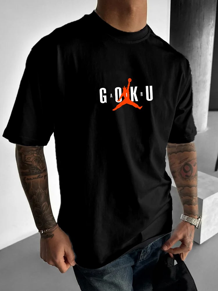 contrasting T-shirt