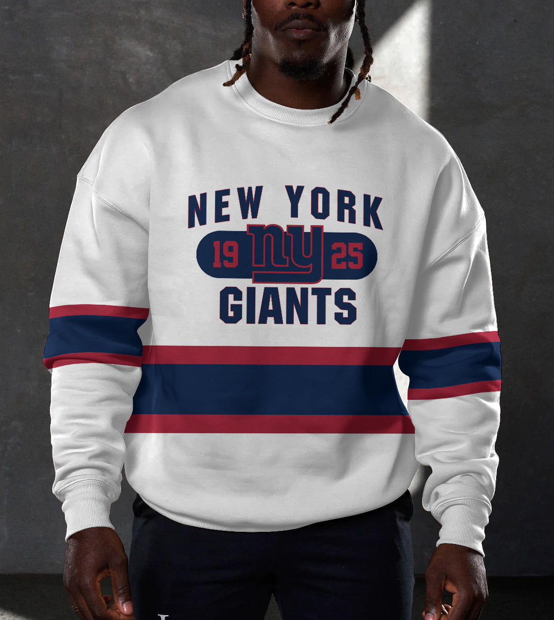 New York Giants 3D Limited Edition Crew Neck sweatshirt