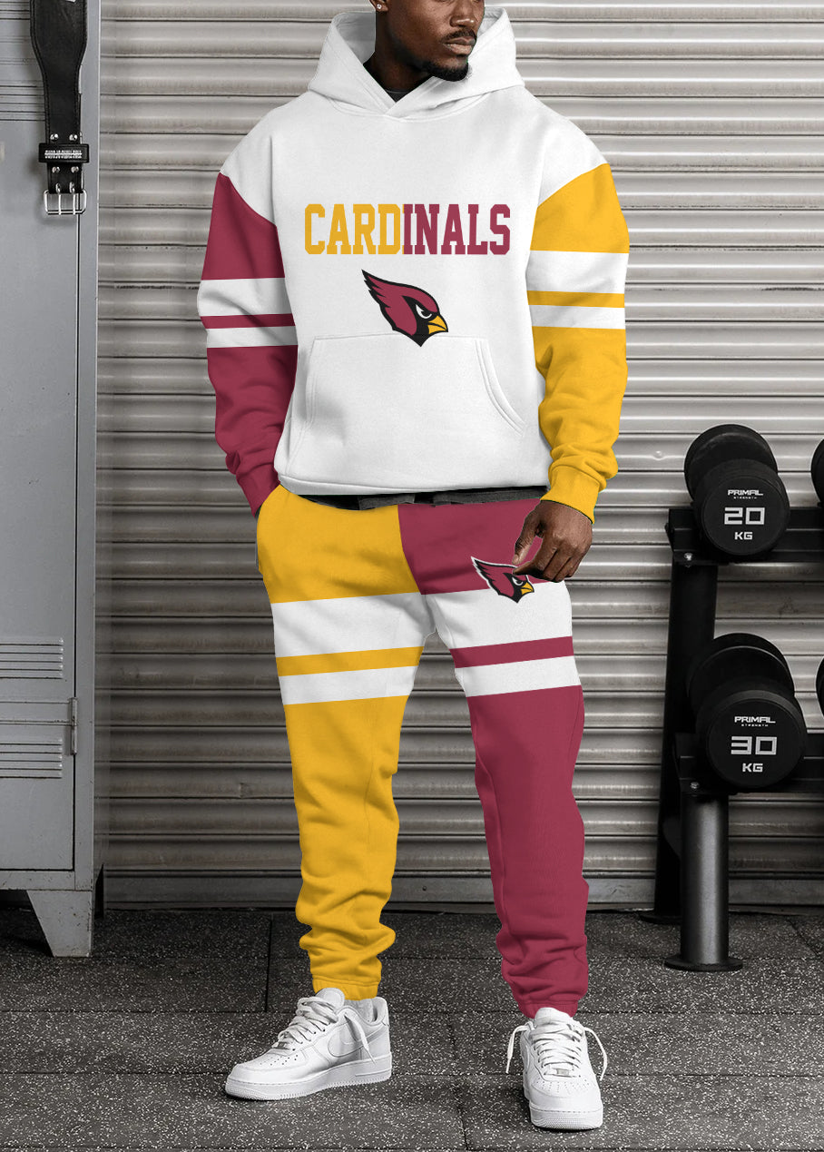 Arizona Cardinals 3D Printed Pullover Hoodie And Sweatpant 2pcs Tracksuits