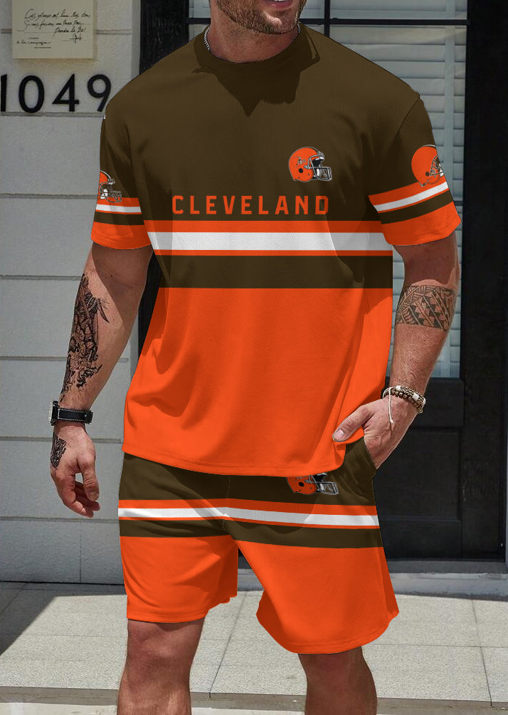 Cleveland Browns Limited Edition Top And Shorts Two-Piece Suits