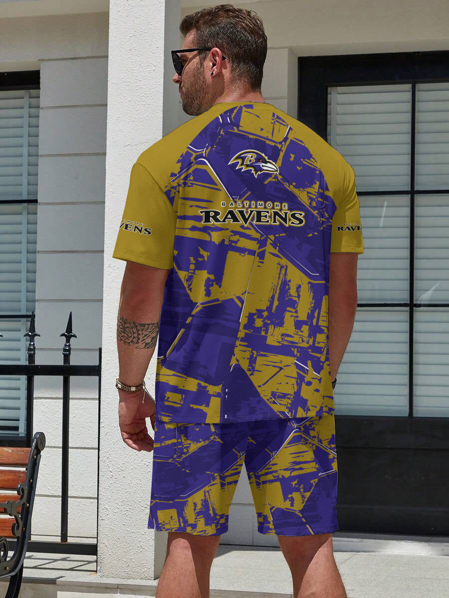 Baltimore Ravens Limited Edition Top And Shorts Two-Piece Suits