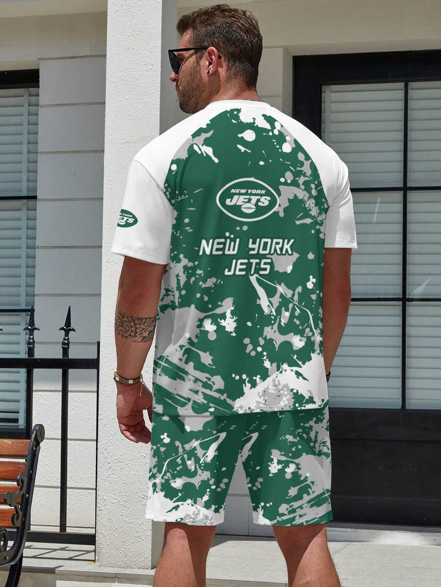 New York Jets Limited Edition Top And Shorts Two-Piece Suits