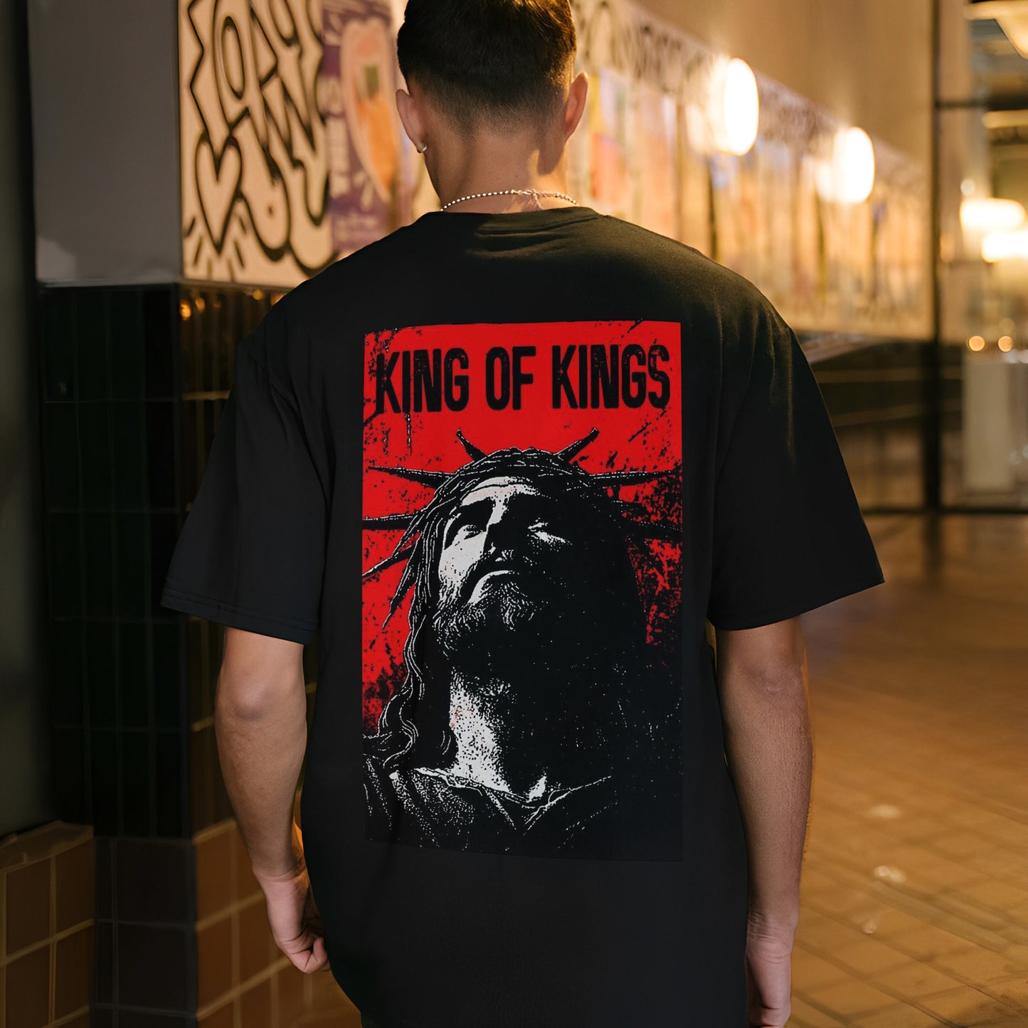 King Of Kings Printed Men's T-shirt