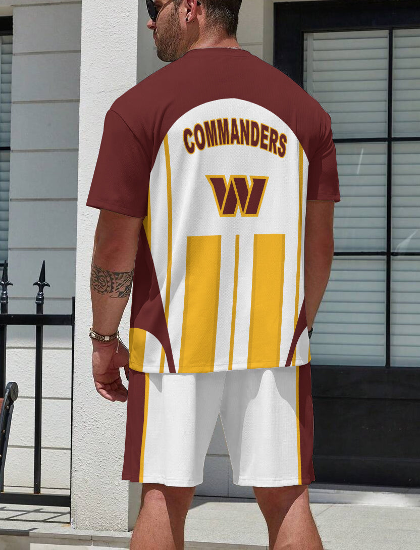 Washington Commanders  Limited Edition Top And Shorts Two-Piece Suits