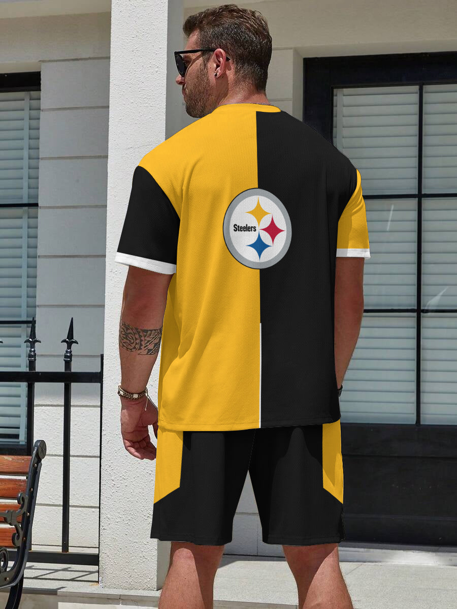 Pittsburgh Steelers  Limited Edition Top And Shorts Two-Piece Suits