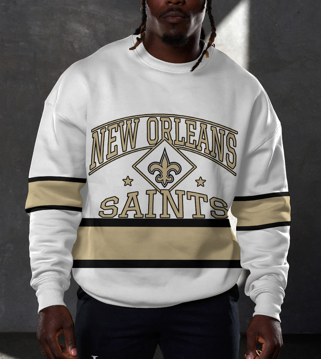 New Orleans Saints 3D Limited Edition Crew Neck sweatshirt