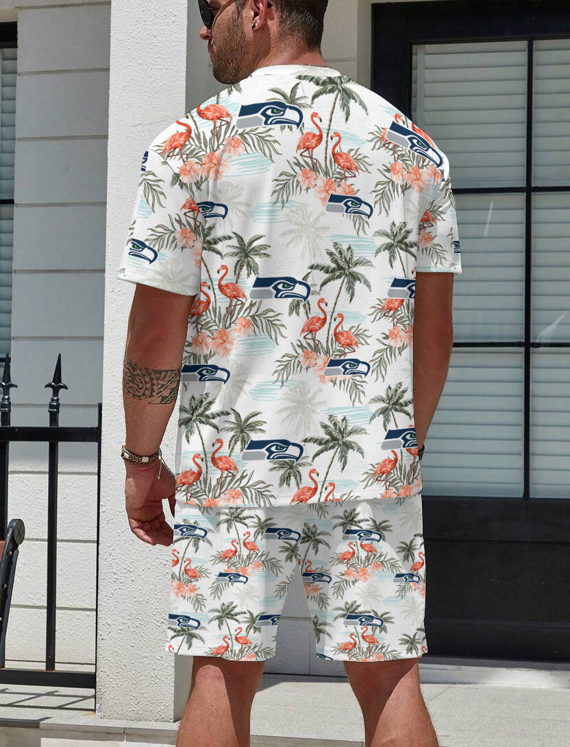 Seattle Seahawks Limited Edition Top And Shorts Two-Piece Suits