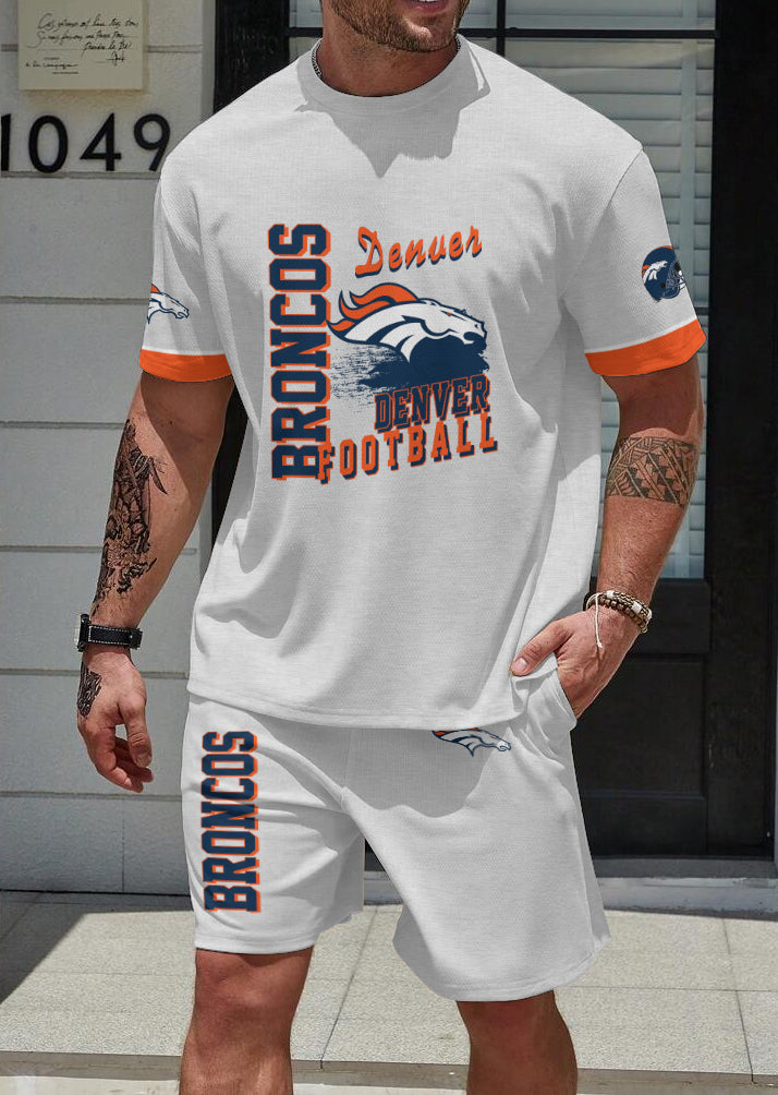 Denver Broncos Limited Edition Top And Shorts Two-Piece Suits