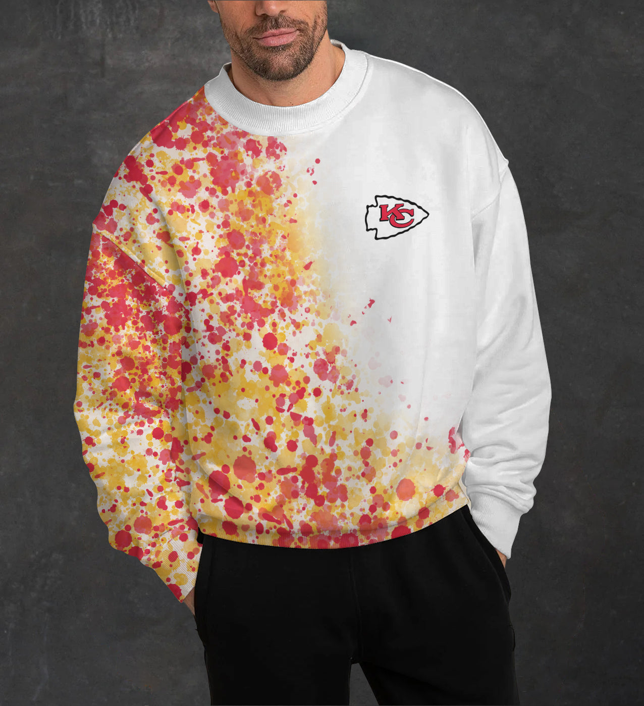 Kansas City Chiefs 3D Limited Edition Crew Neck sweatshirt