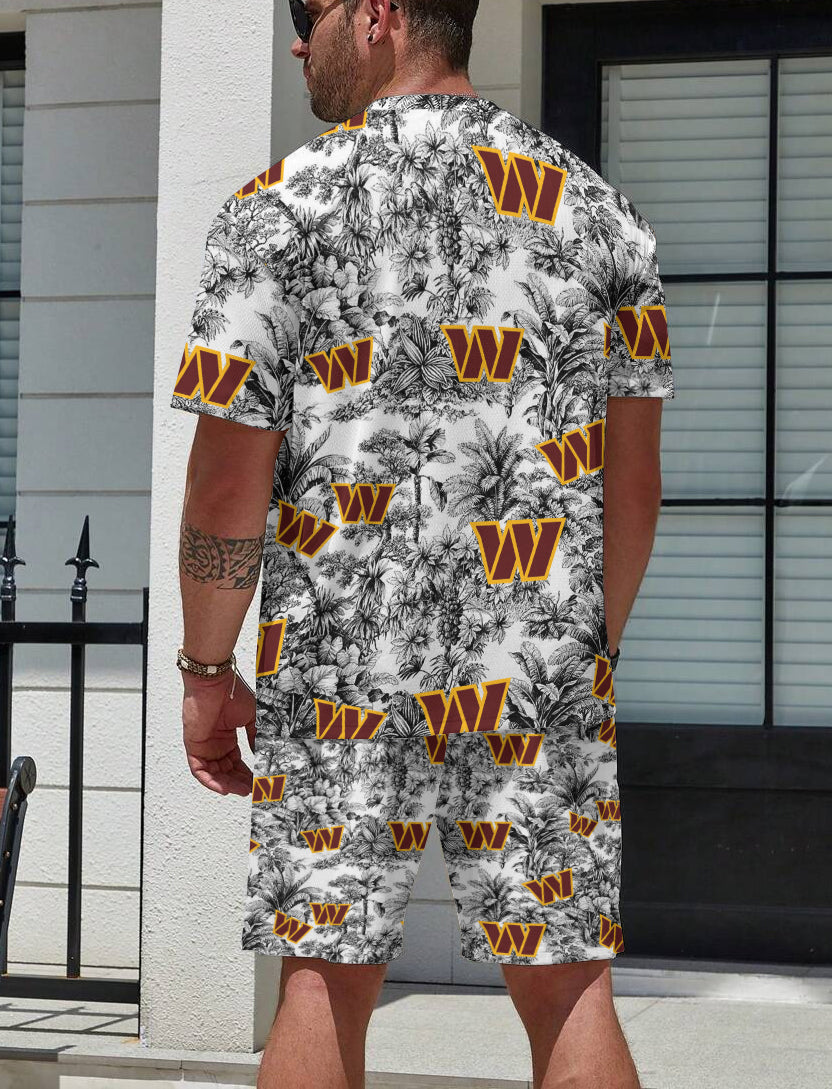 Washington Commanders Limited Edition Top And Shorts Two-Piece Suits