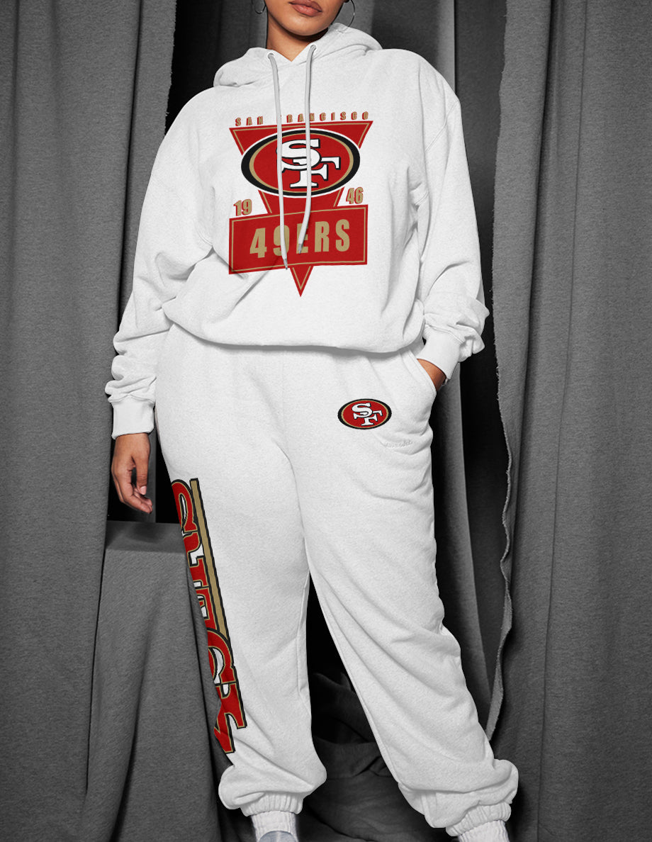 San Francisco 49ers 3D Printed Pullover Hoodie And Sweatpant 2pcs Tracksuits