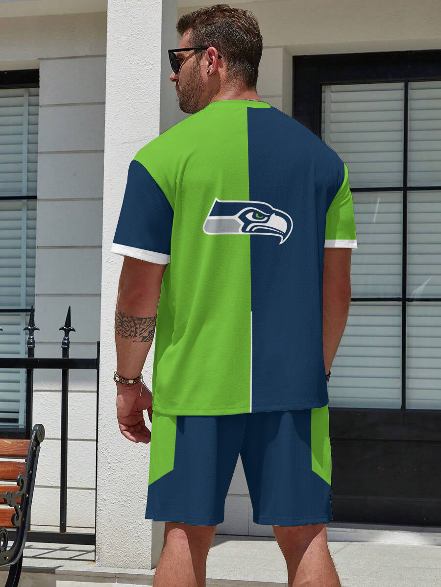 Seattle Seahawks  Limited Edition Top And Shorts Two-Piece Suits