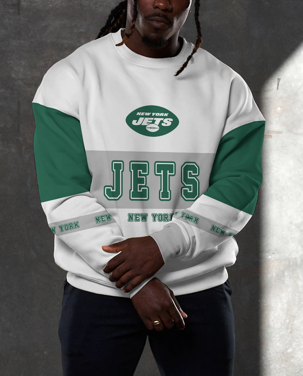 New York Jets 3D Limited Edition Crew Neck sweatshirt