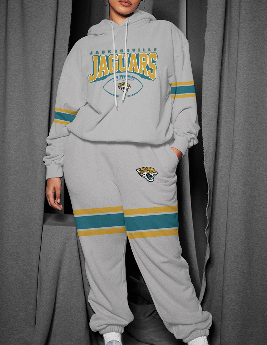 Jacksonville Jaguars 3D Printed Pullover Hoodie And Sweatpant 2pcs Tracksuits