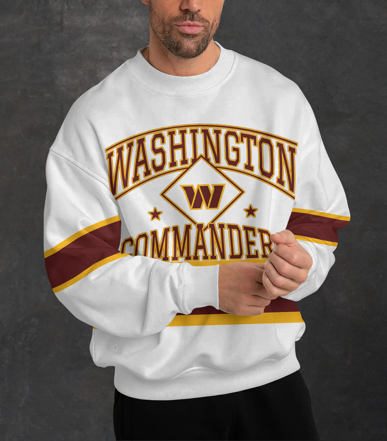 Washington Commanders 3D Limited Edition Crew Neck sweatshirt