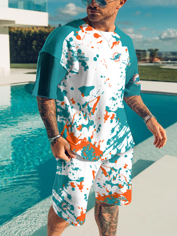 Miami Dolphins Limited Edition Top And Shorts Two-Piece Suits