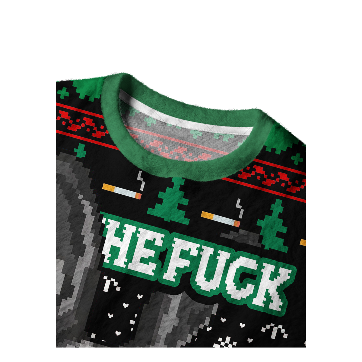 WHO THE FUCK IS ALICE UGLY CHRISTMAS SWEATSHIRT — image 3