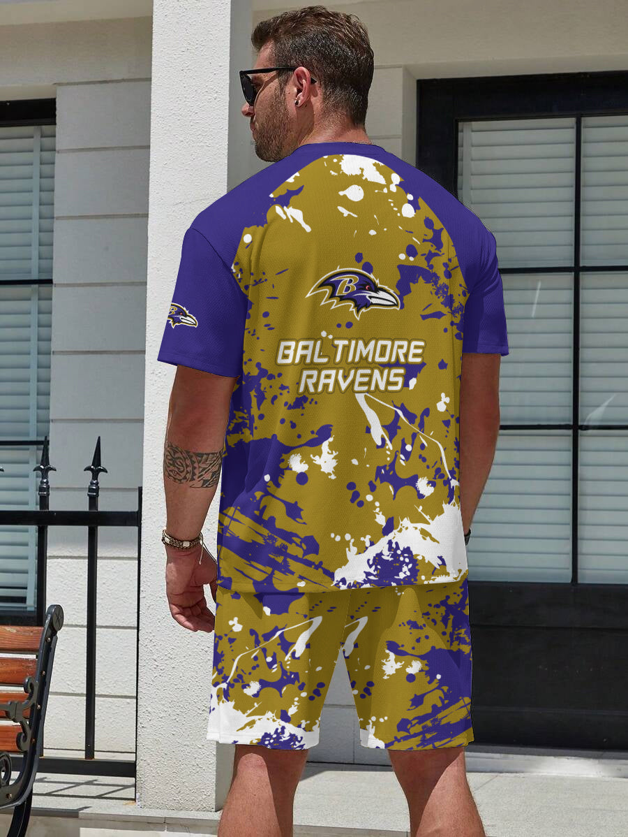 Baltimore Ravens Limited Edition Top And Shorts Two-Piece Suits