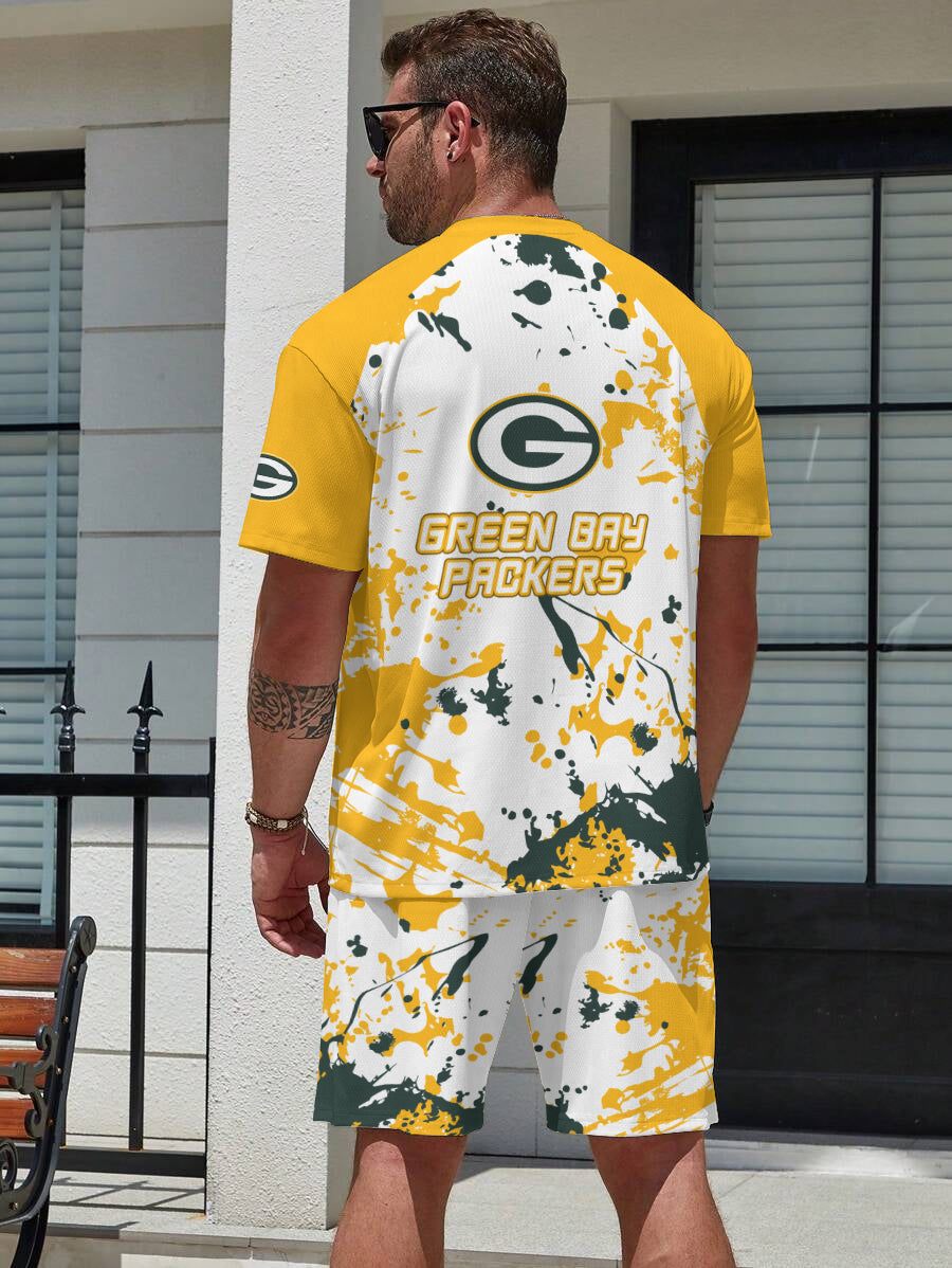 Green Bay Packers Limited Edition Top And Shorts Two-Piece Suits