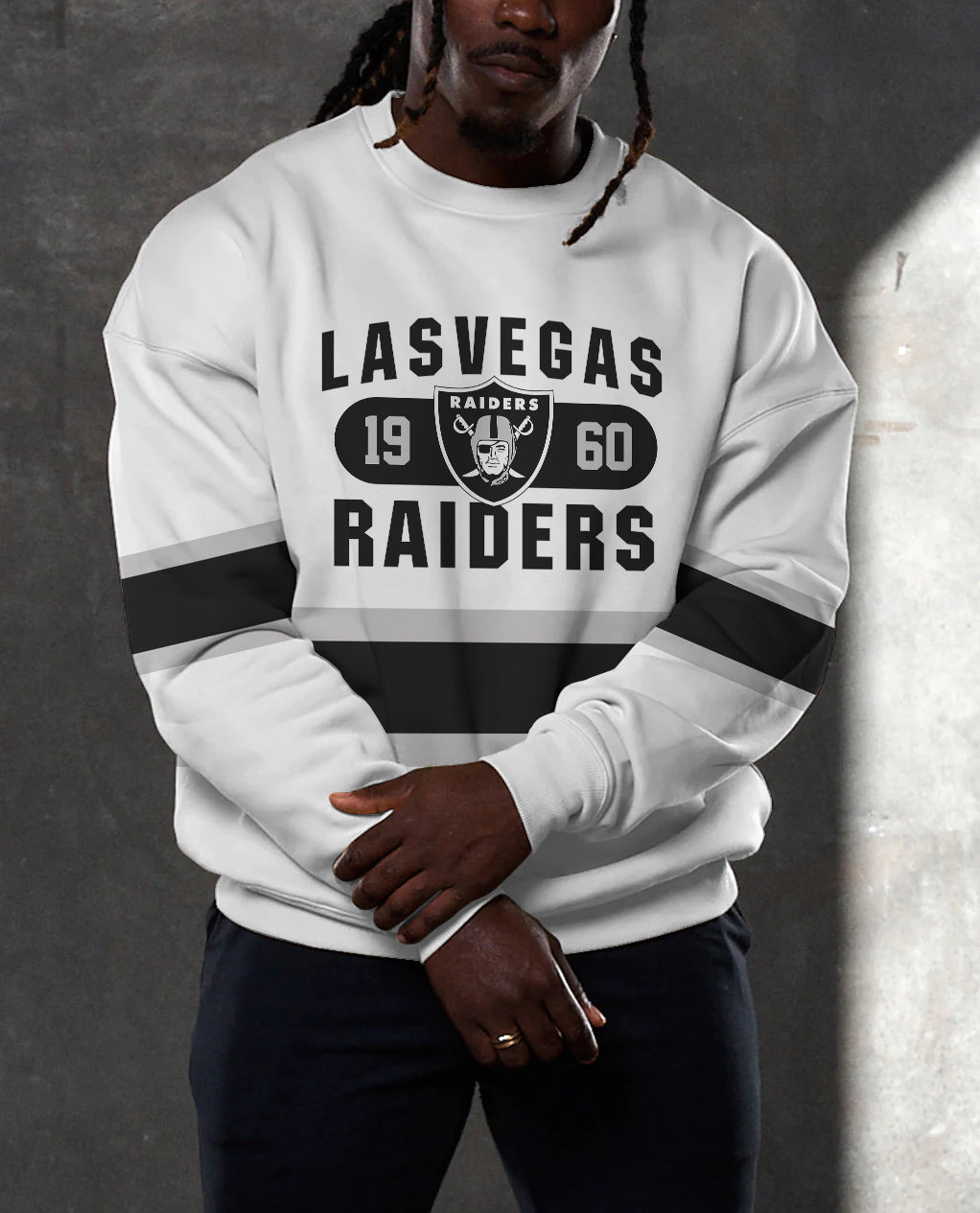 Las Vegas Raiders 3D Limited Edition Crew Neck sweatshirt