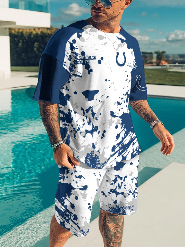 Indianapolis Colts Limited Edition Top And Shorts Two-Piece Suits