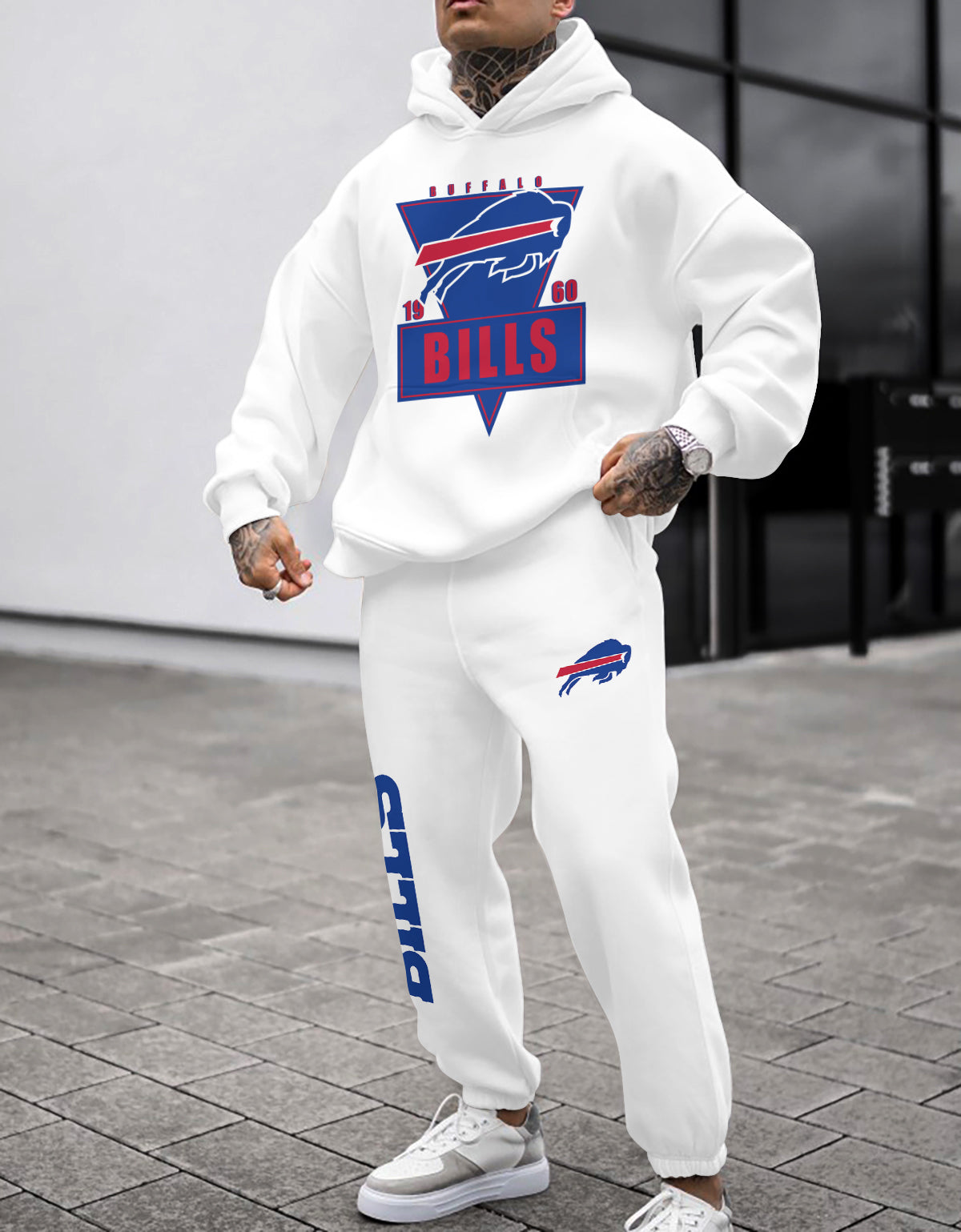 Buffalo Bills 3D Printed Pullover Hoodie And Sweatpant 2pcs Tracksuits