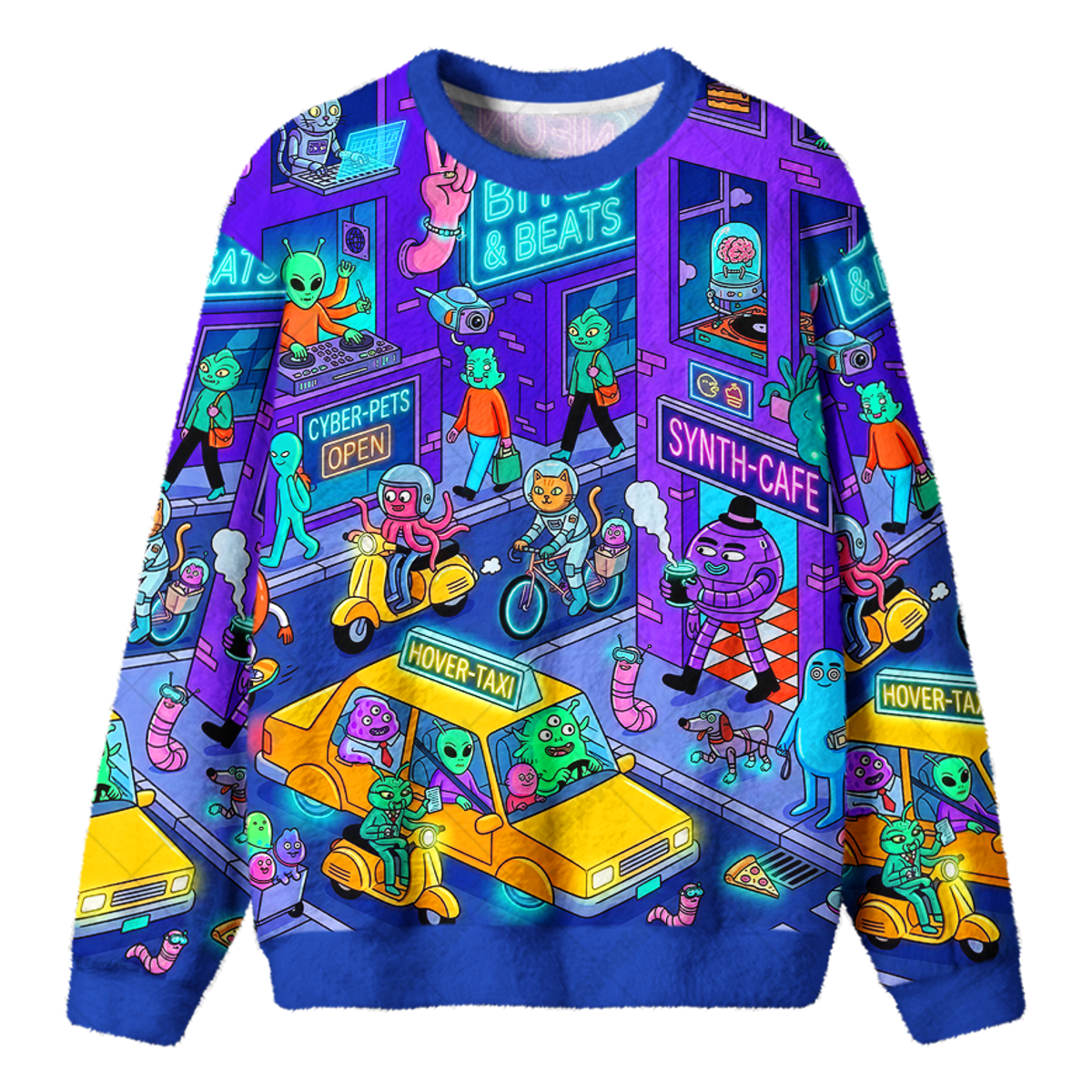 ALIEN CITY KNIT SWEATSHIRT — image 1
